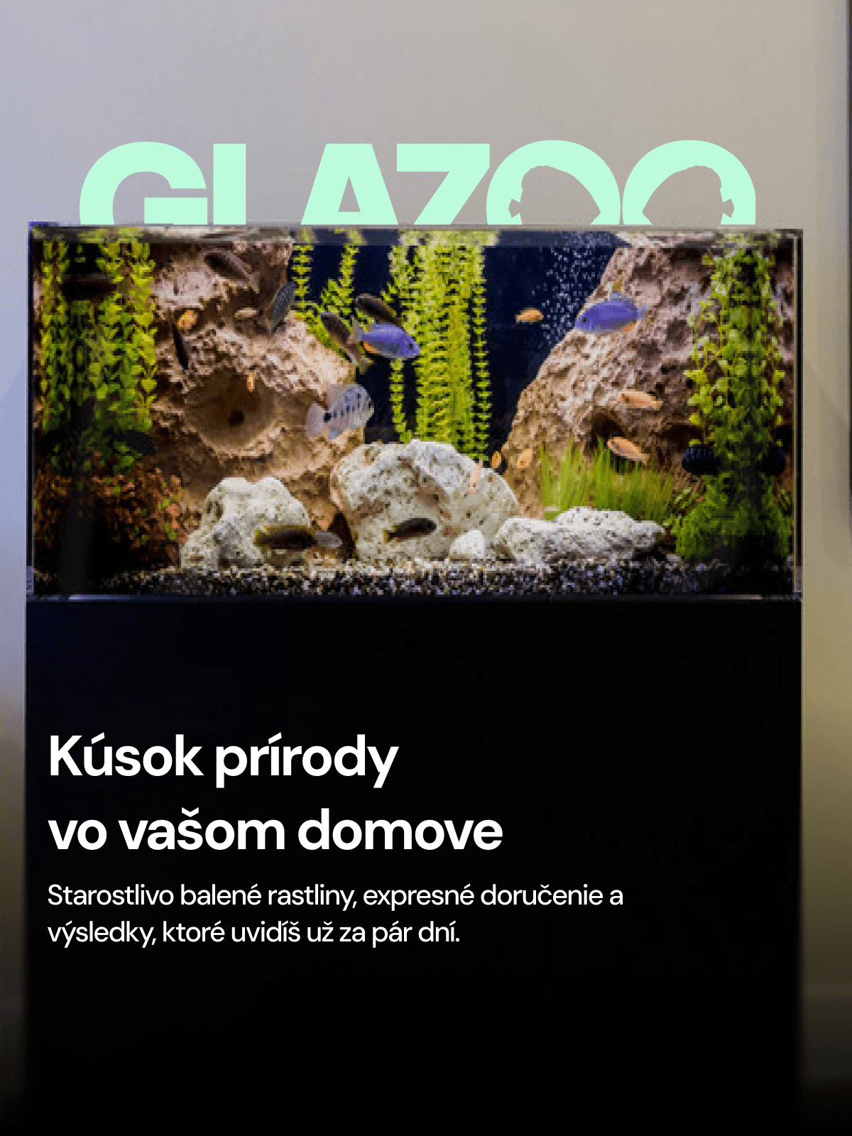 Brand banner — „Kúsok prírody vo vašom domove“